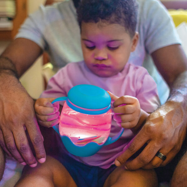 Glo Pals Sensory Play MINI Jar BLUE 463 4