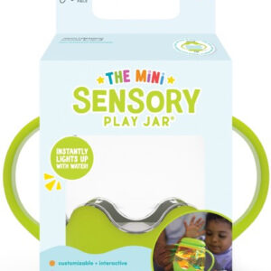 Glo Pals - senzorická láhev MINI zelená