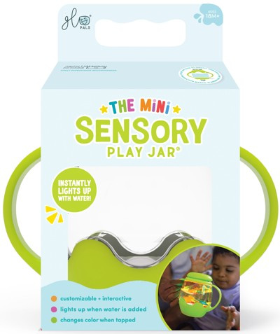 Glo Pals Sensory Play MINI Jar GREEN 461 1