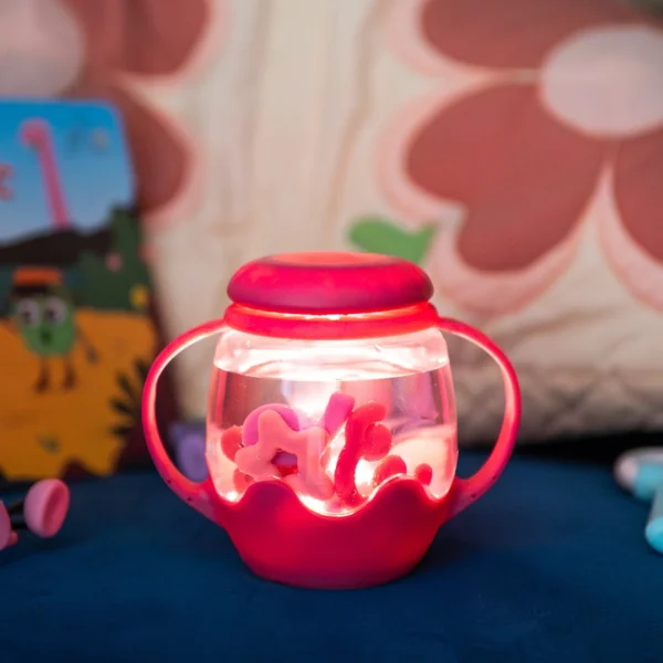 Glo Pals Sensory Play MINI Jar PINK Gumdrop 464 7