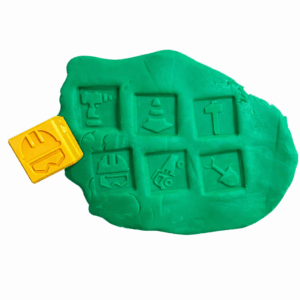 Obtiskovací kostka STAVEBNÍ