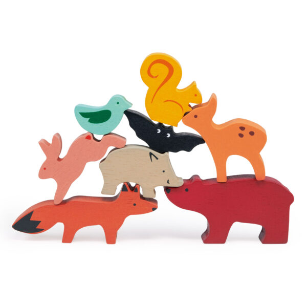 MT7203 Happy Stacking Forest White Background 4