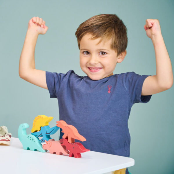 MT7204 Stacking dinos with lad