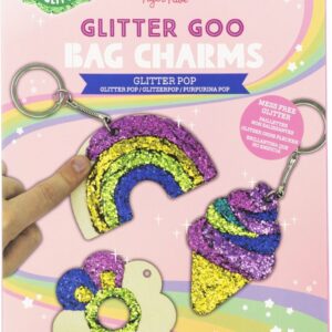 Tiger Tribe: Kreativní sada - Třpytivé přívěsky na tašku