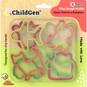 ChildGen - sada vykrajovátek na modelínu (8ks)