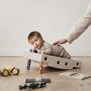 Stavebnice MODU - Aktivity set Sand Grey / Honey Yellow