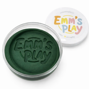 Jednobarevná mini modelína tmavě zelená