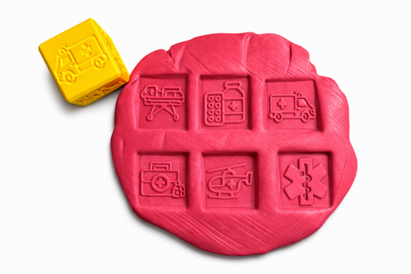 obtiskovaci kostka ambulance