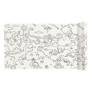 Mideer: Omalovánky v roli samolepící (4 metry) - Úžasní dinosauři