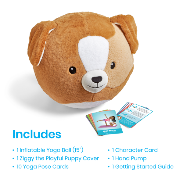96997 BP YogaBallBuddy Puppy Includes