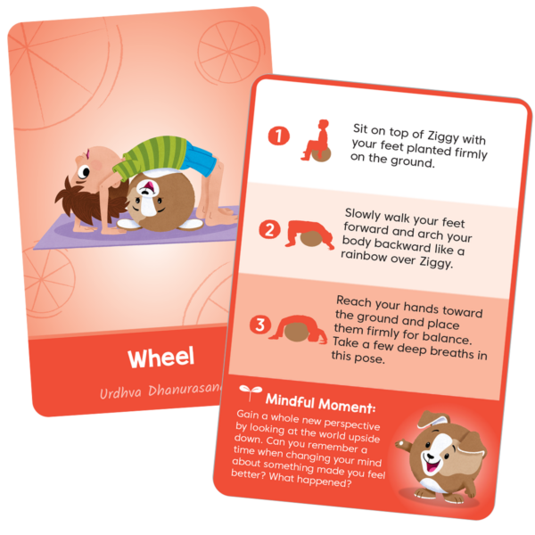 96997 Yoga Ball BubblePlush Puppy Card Exercise