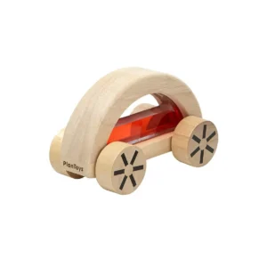 Plan Toys - Auto s vodou (červené)