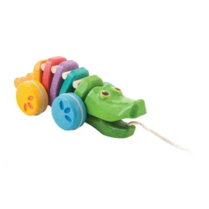 PlanToys - Tančící krokodýl (duhový)
