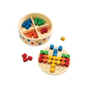PlanToys - Skládání podle předloh v boxu